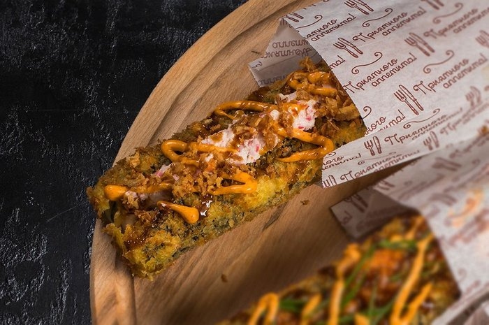 Суши-дог с крабом