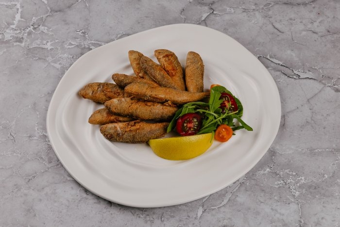 Хрустящая барабулька за 100гр.