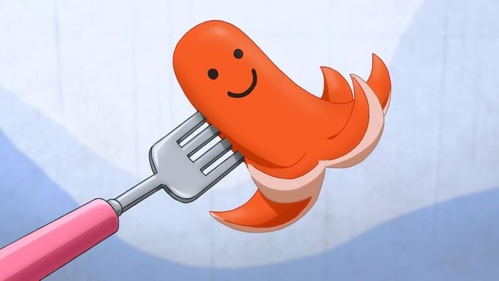 Сосиски осминожки со спагетти