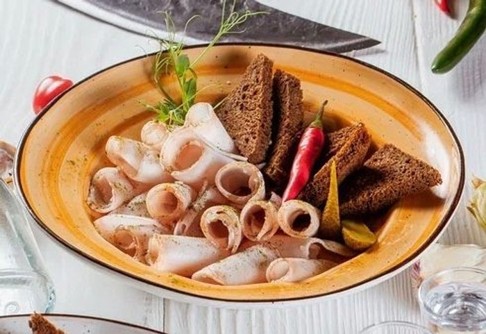 Сало солёное