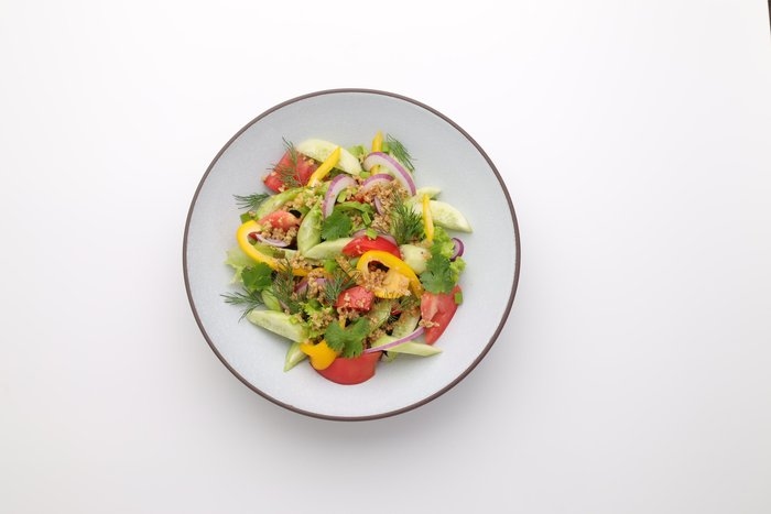 Салат с грузинским акцентом