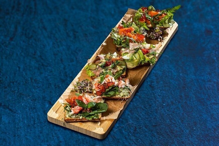 Ассорти брускетт 6шт