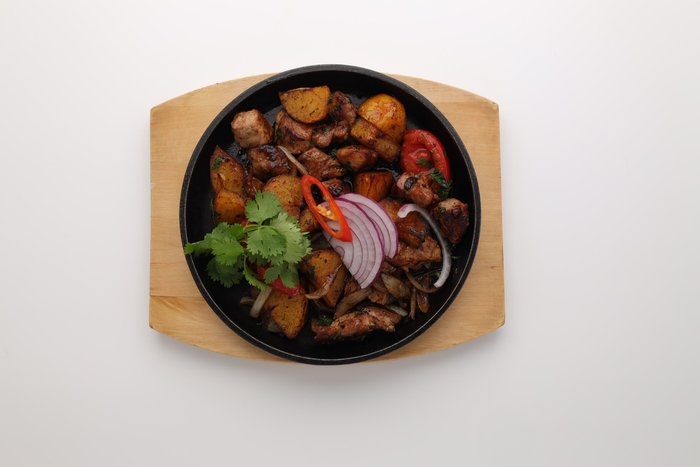 Аджахури с курицей