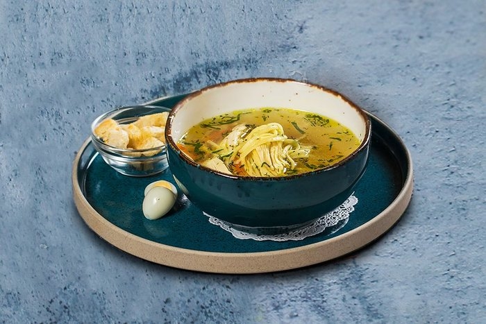 Суп с клецками и курицей 1кг